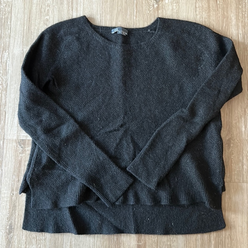Vince Side Button Sweater (M)